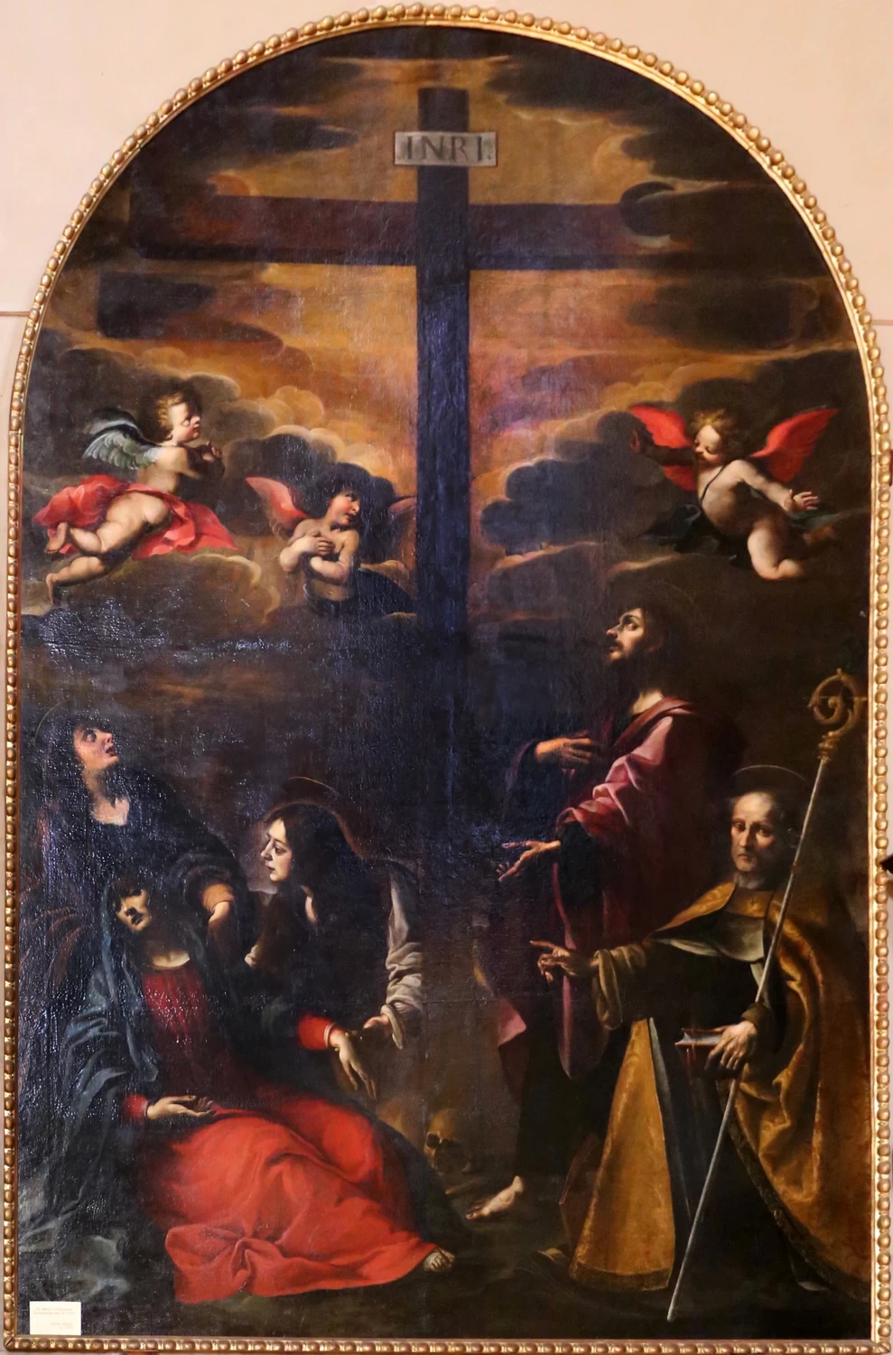 Le Marie e san Giovanni sotto la croce